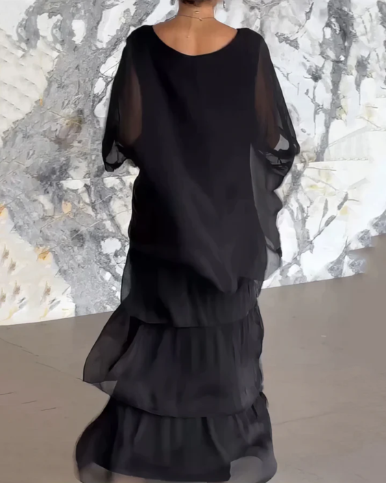 Caitlin™ | Vestido largo fluido
