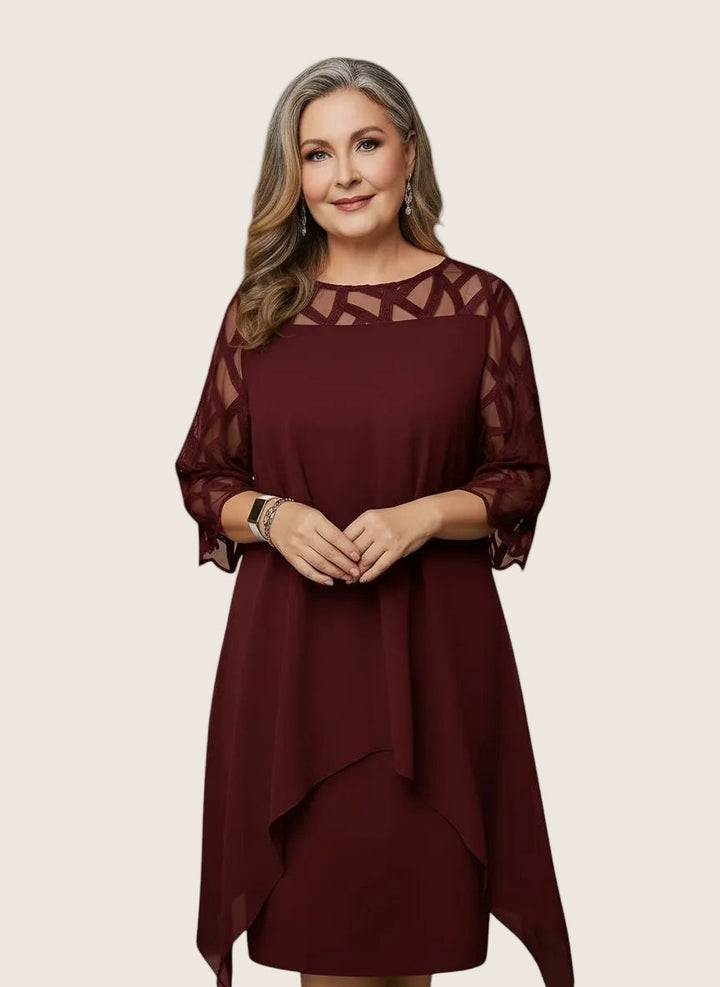 Gabriela™ | Elegante vestido midi