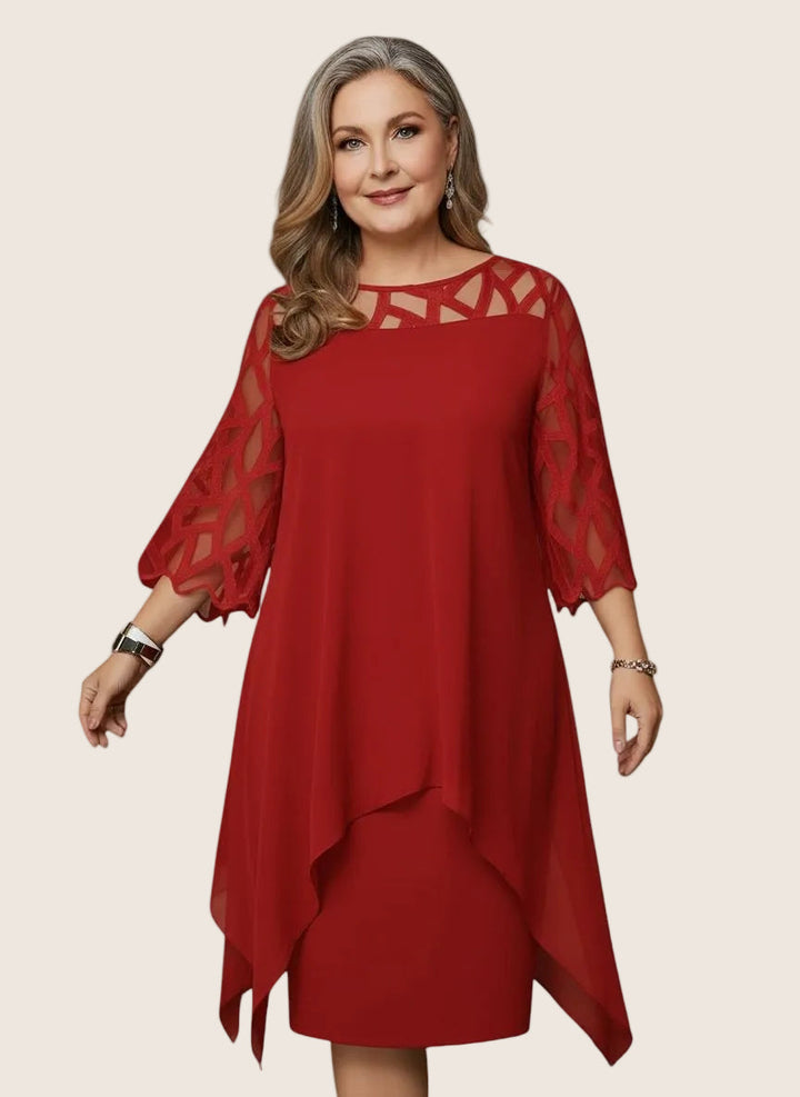 Gabriela™ | Elegante vestido midi