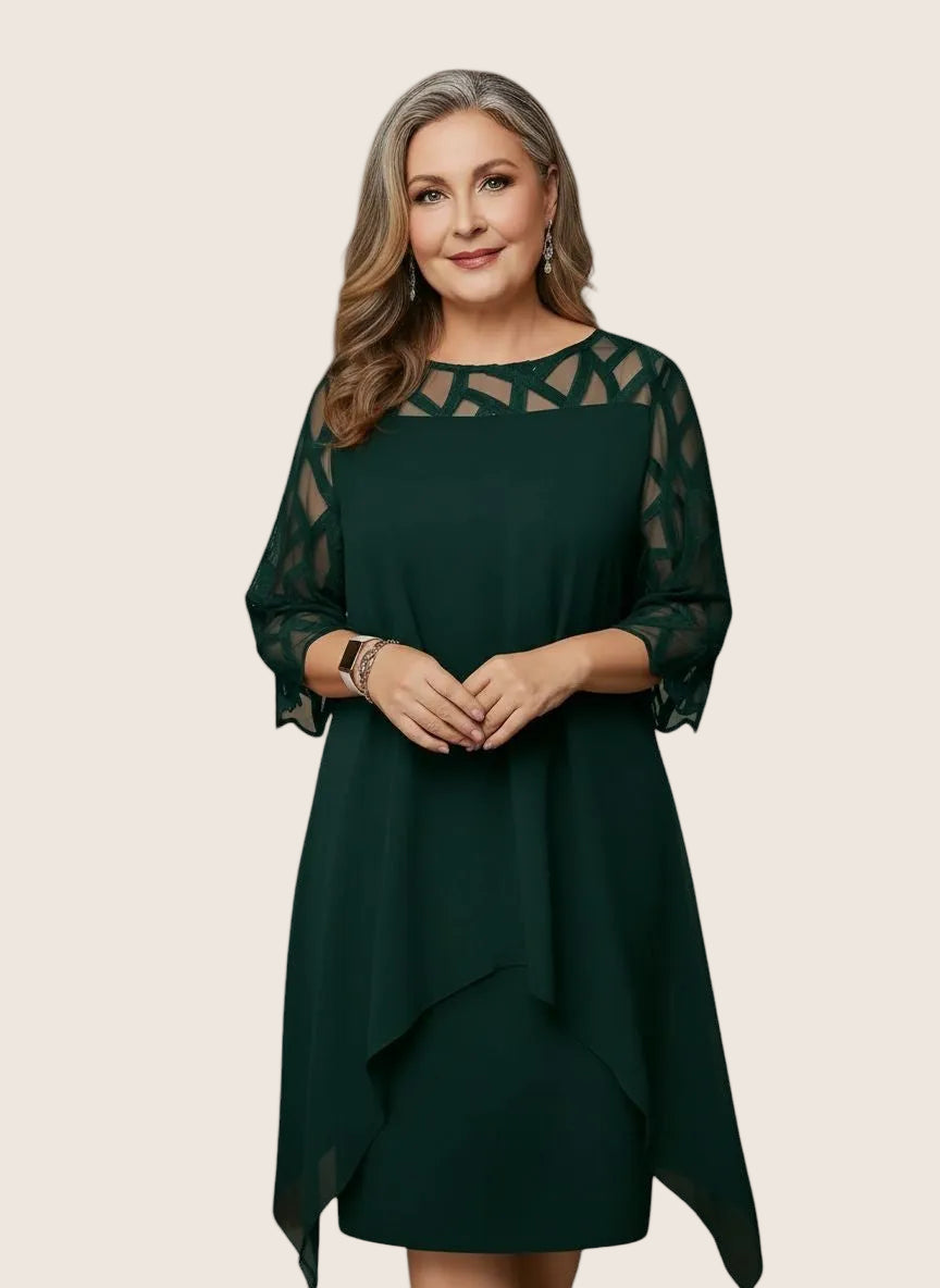 Gabriela™ | Elegante vestido midi