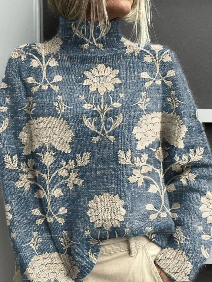 Lila Rowan™ | Botanical Garden Knit Sweater