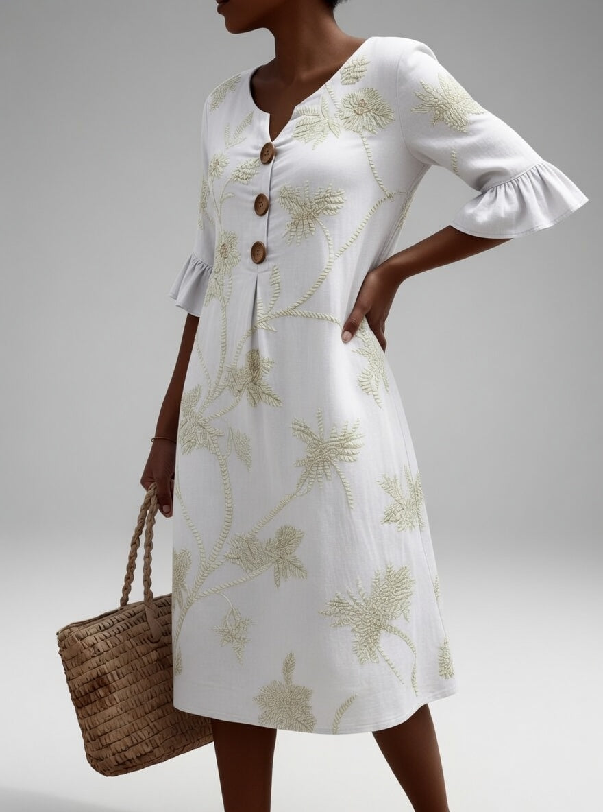Adaline™ | Vestido midi floral