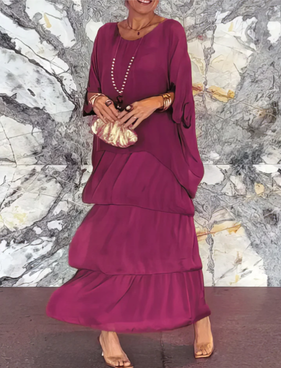 Winona™ | Elegant Flowing Maxi Dress