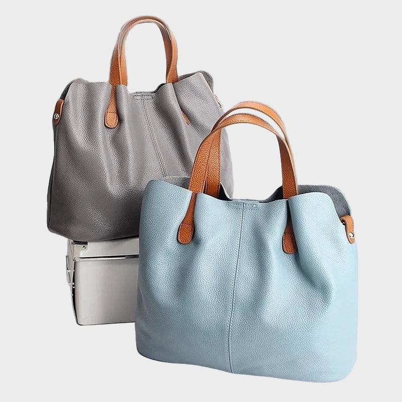 Kendall™ | Bolso tote clásico de piel