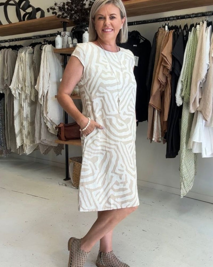 Wrena™ | Round Neck Dress
