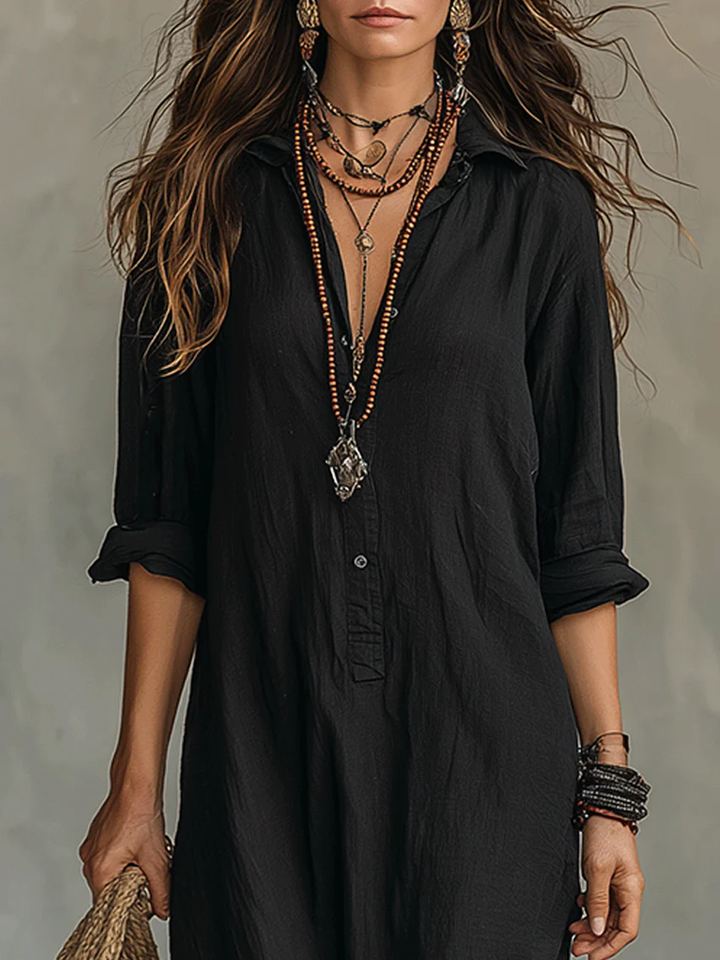 Callie™ | Vestido camisero informal