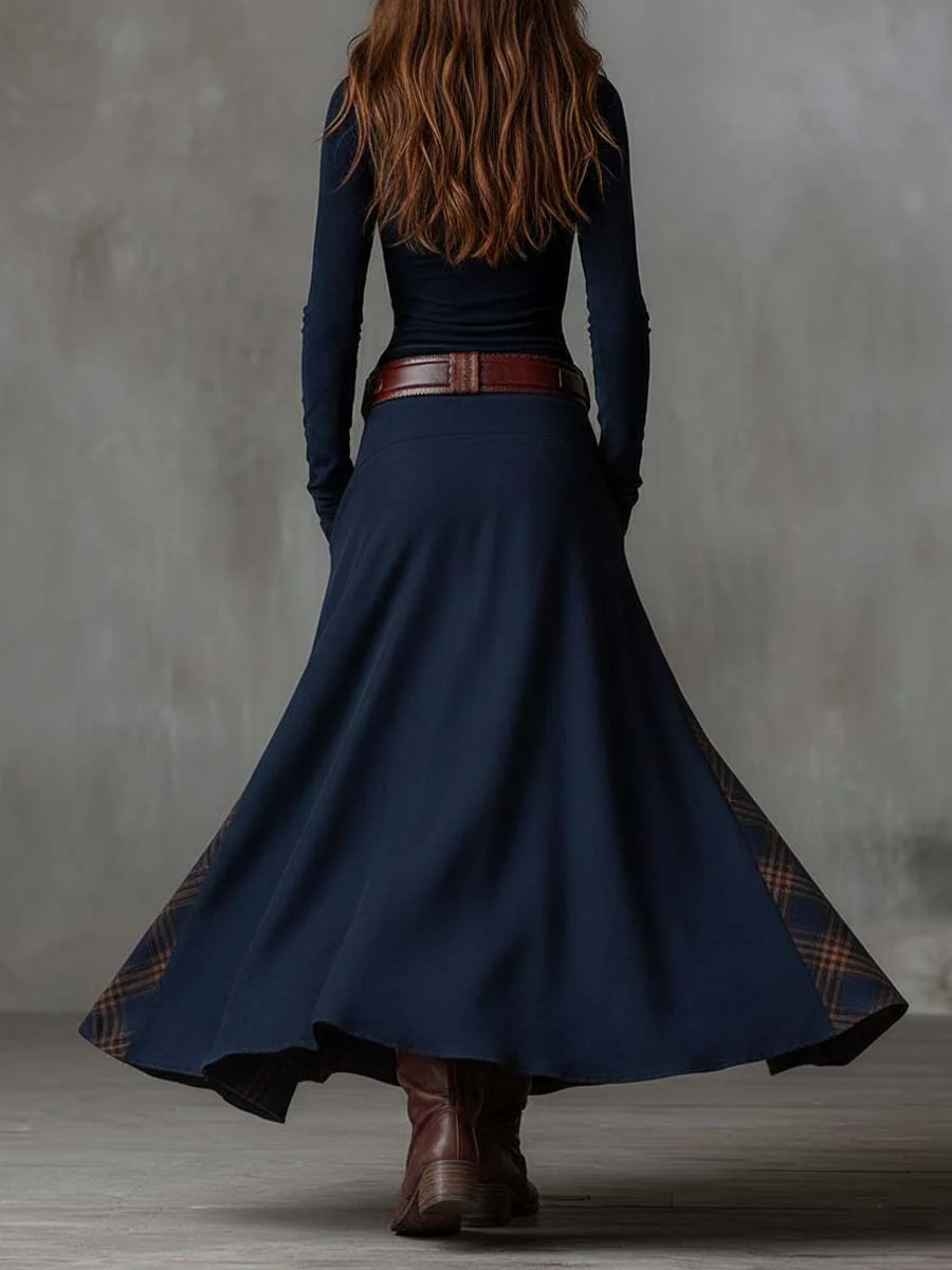 Ivy™ | Suede Maxi Dress