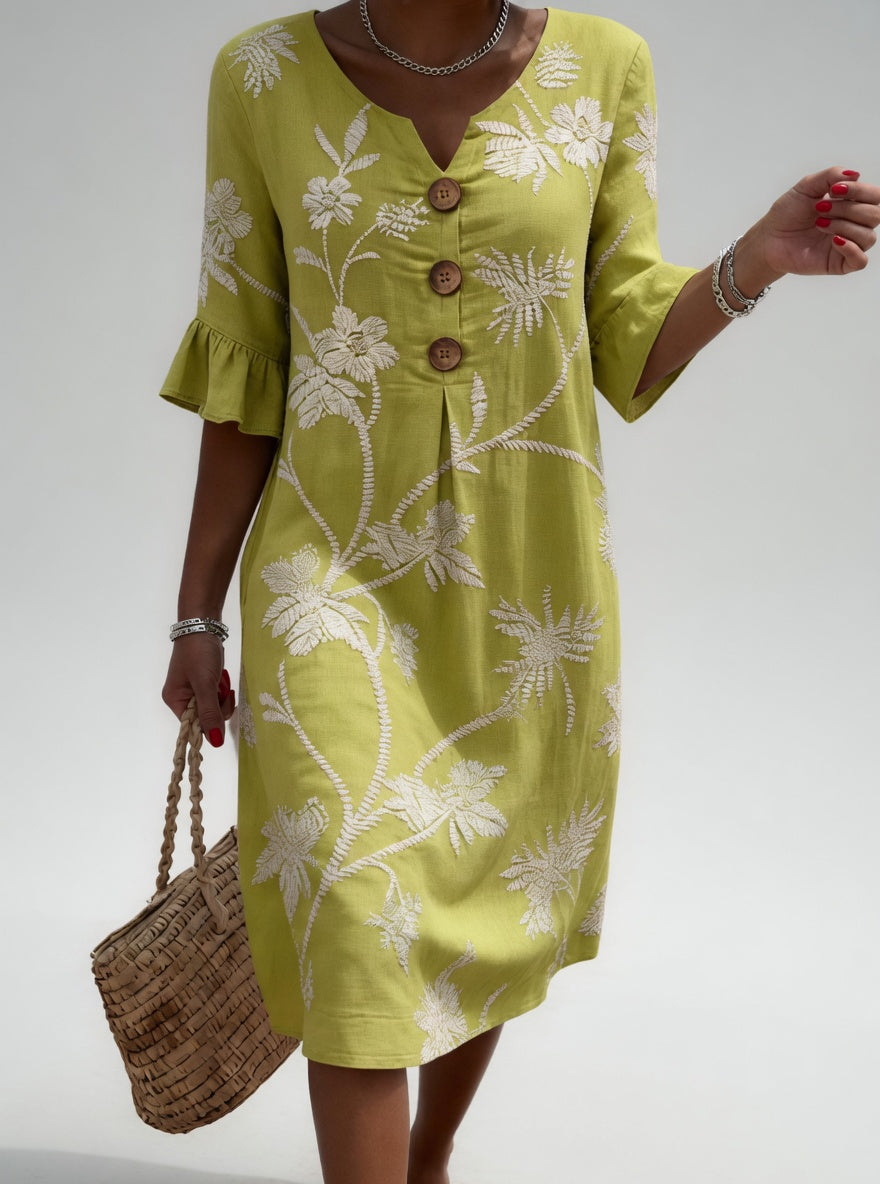 Adaline™ | Vestido midi floral