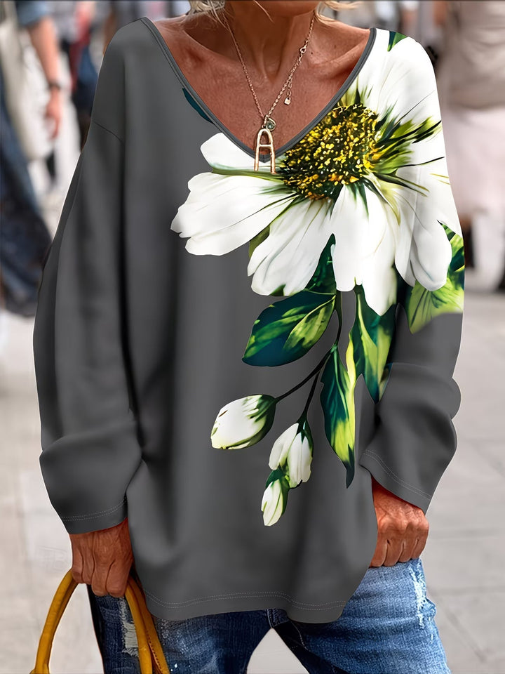 Ylva™ | Floral Loose Top