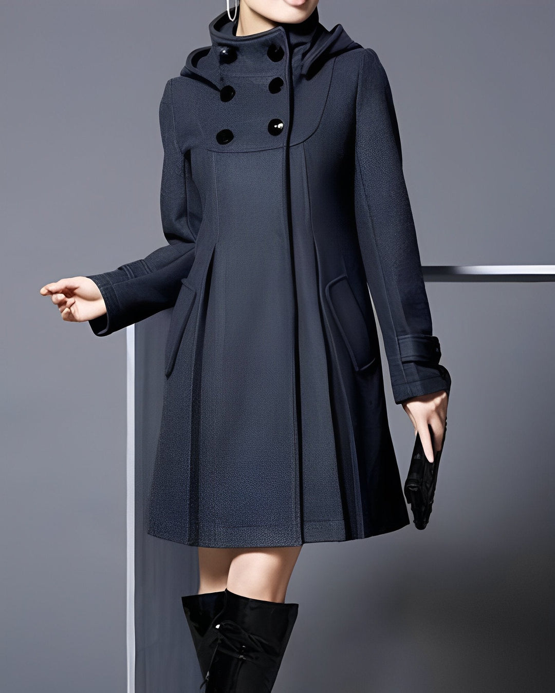 Elsa™ | Elegant Hooded Coat