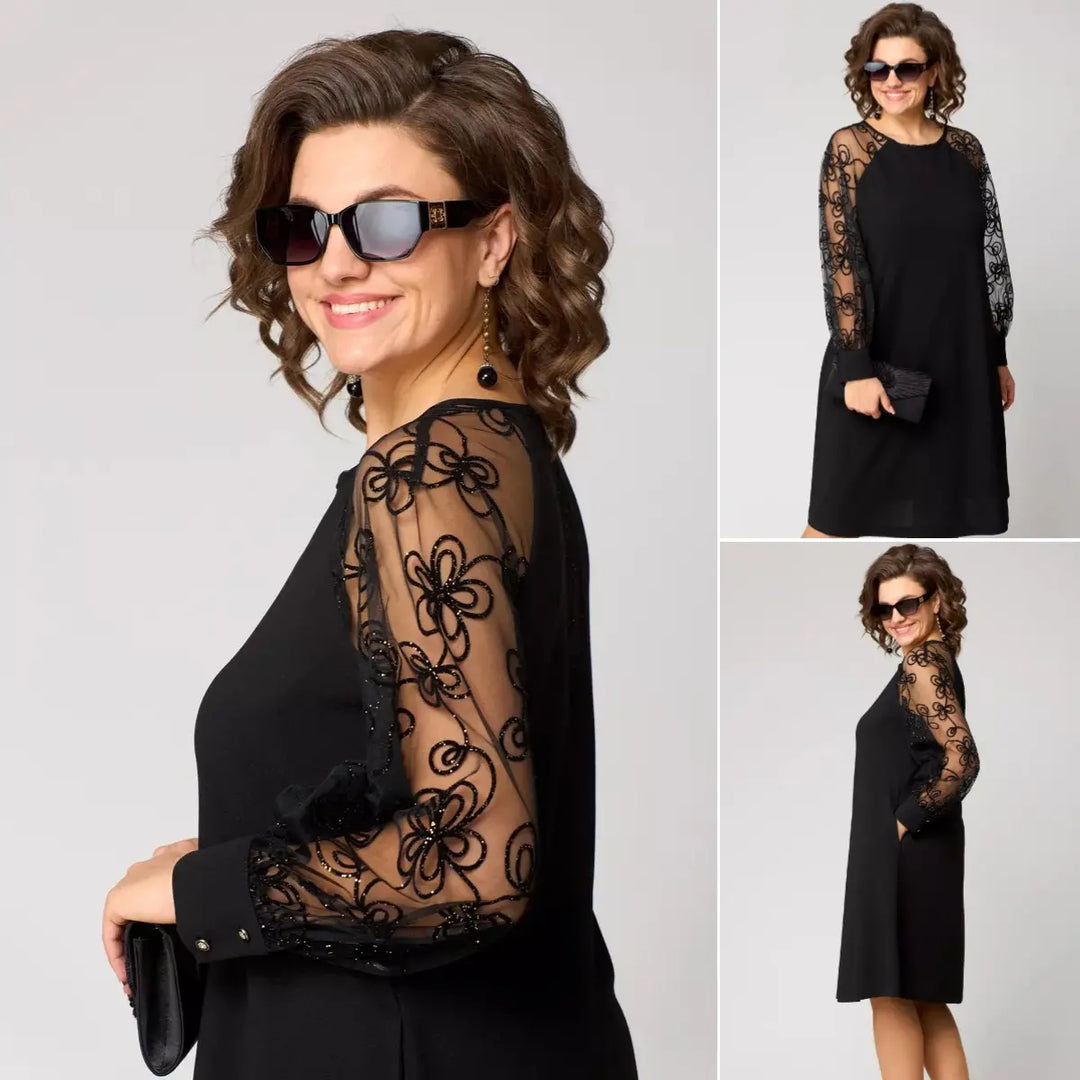 Althea™ | Elegant Midi Dress