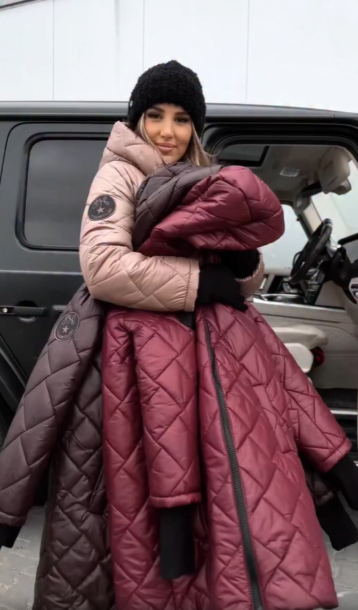 Connie™ | Quilted Down Jacket with Hood