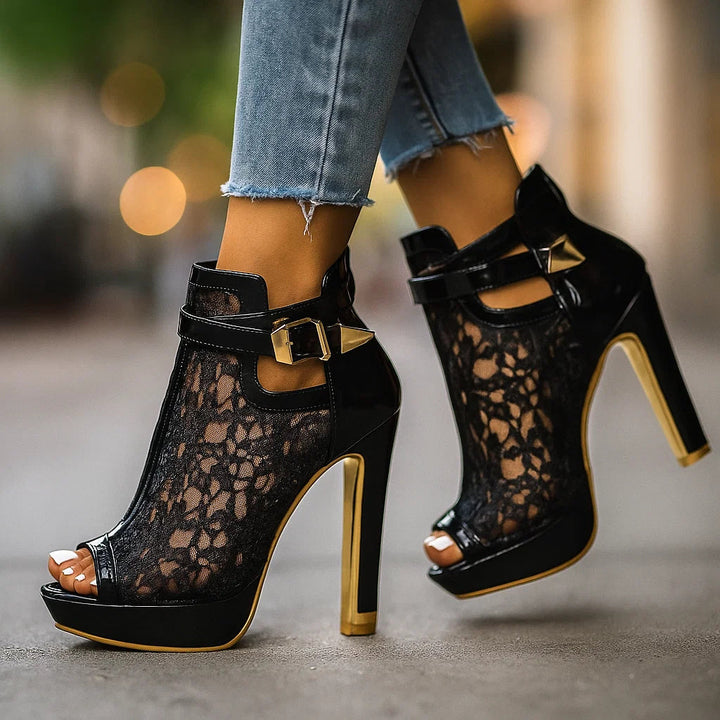 Sloan Avery™ | Lace Heels
