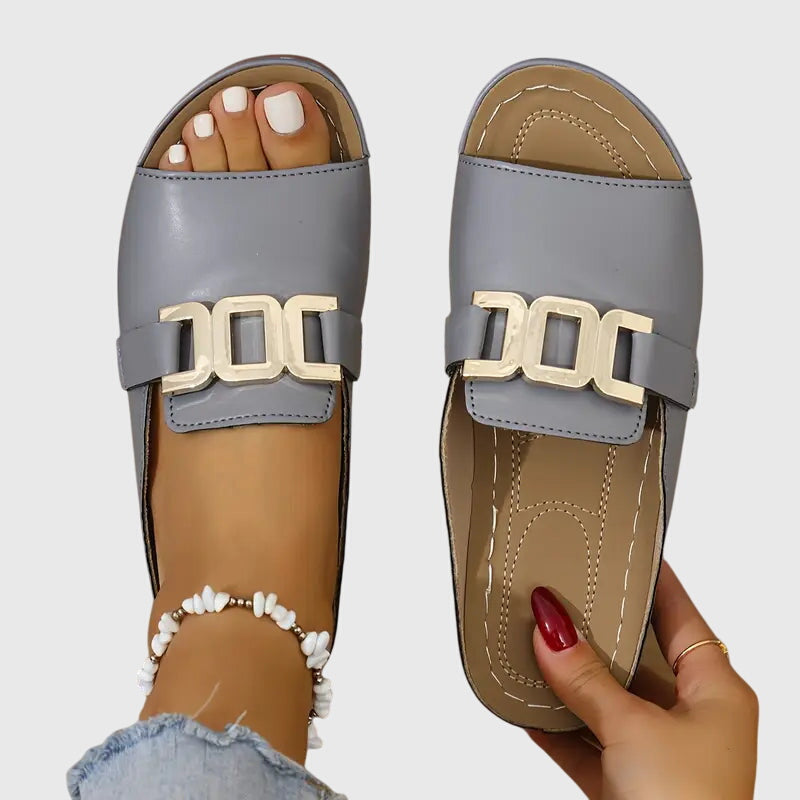 Novalee™ | Sandalias cómodas con hebilla