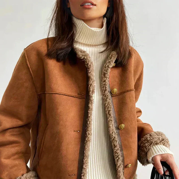 Audrey™ | Timeless Shearling Jacket