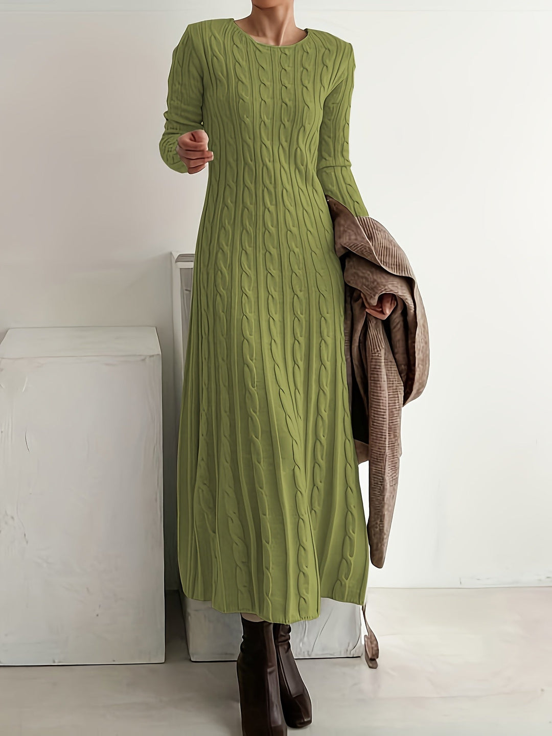 Marigold™ | Elegant Knit Dress
