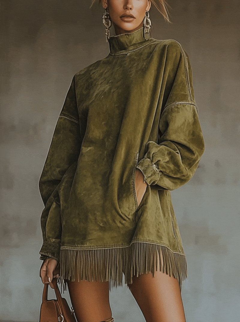 Alana™ | Turtleneck Dress