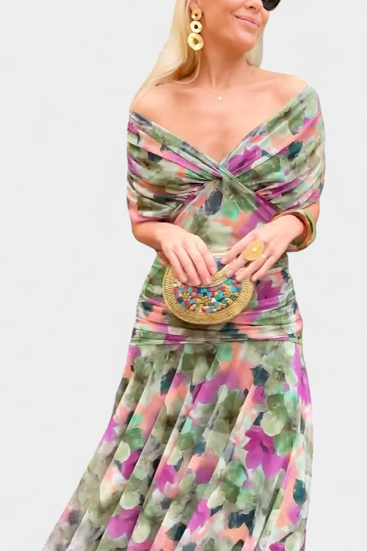 Alwen™ | Airy Floral Dress