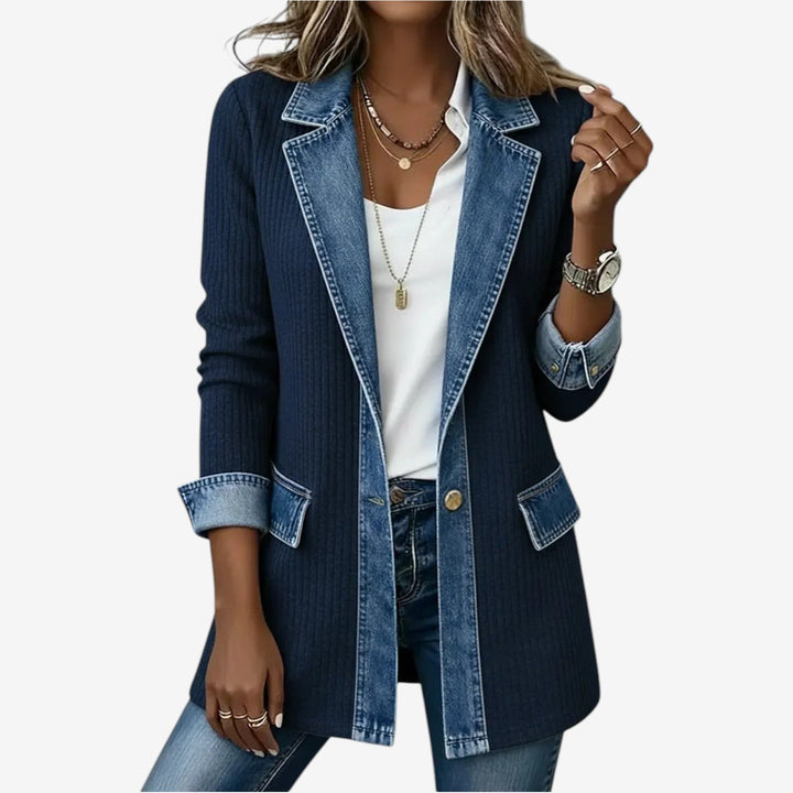Vireya™ | Chaqueta de mezcla de mezclilla