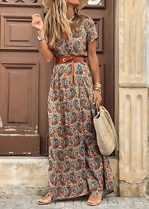 Oaklyn™ | Vestido largo estilo bohemio