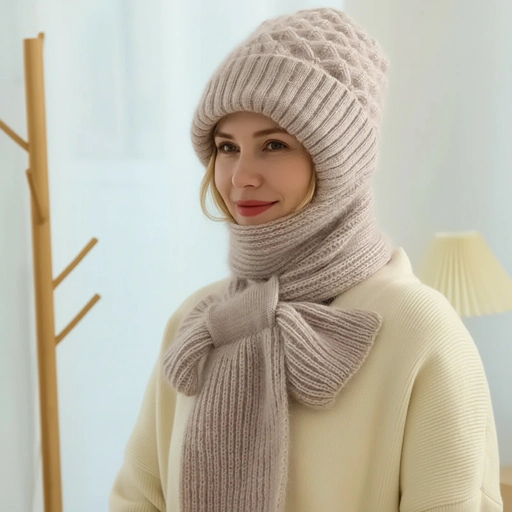 Carrie™ | Winter Hat & Scarf Set