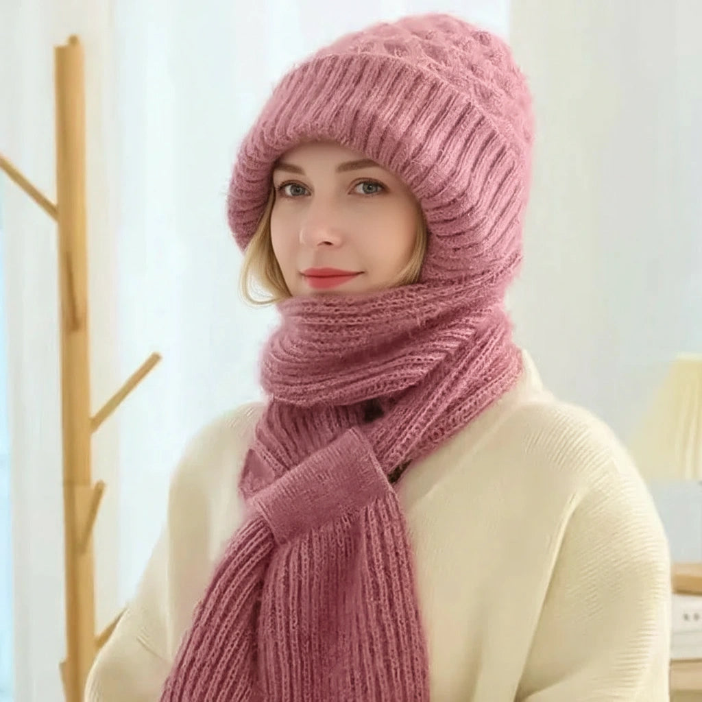 Carrie™ | Winter Hat & Scarf Set