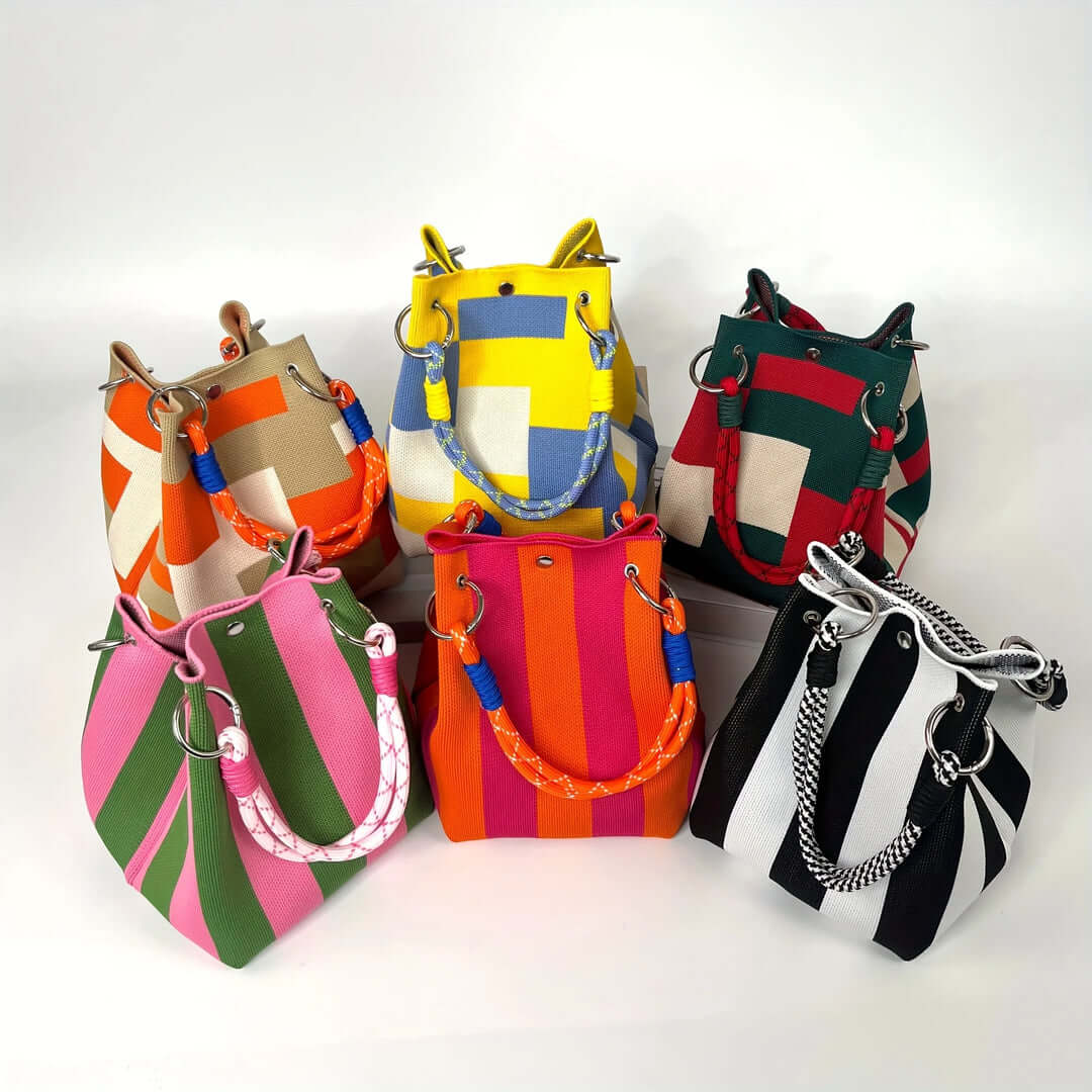 Reese™ | Woven Bucket Bag